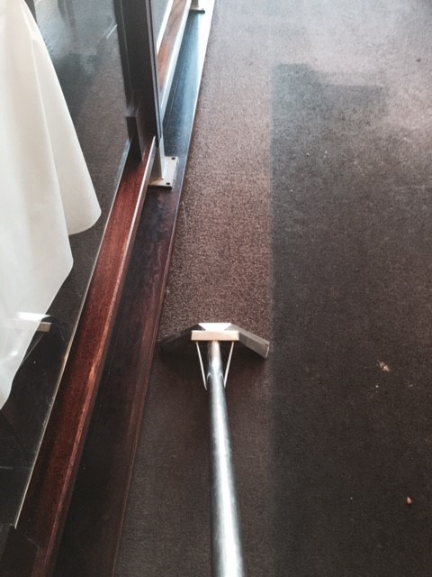 Professional carpet cleaning used to salvage smoke-damaged communal carpeting
