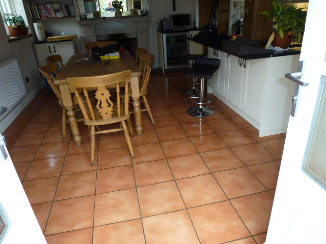 Domestic kitchen after flood cleaning and decontamination by Restorations UK